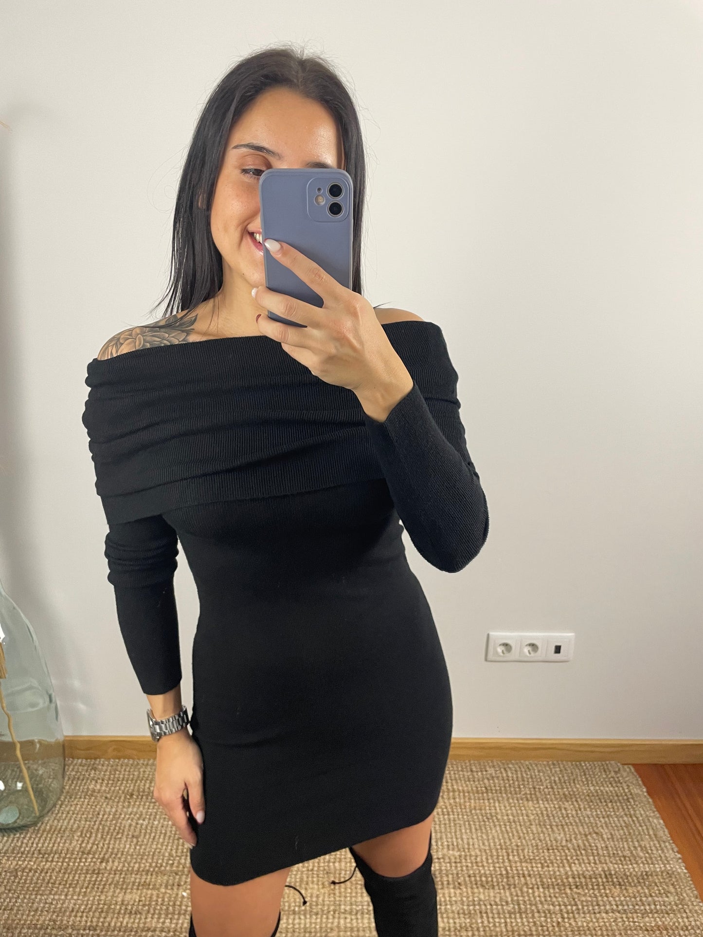 Vestido malha