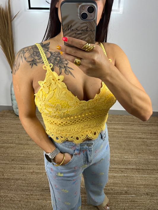 Top Amarelo